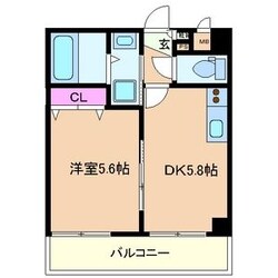 グレース中崎の物件間取画像